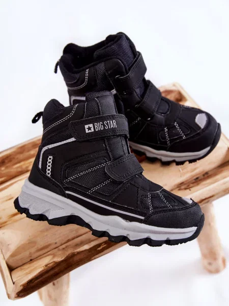 Gyerek félcipő Big Star Shoes fekete