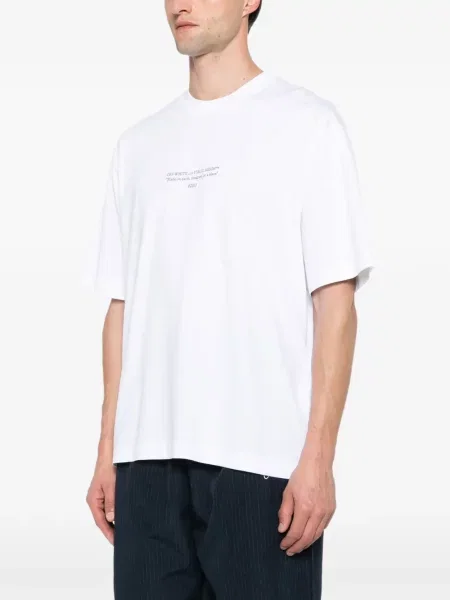 Póló Off-white nyomtatás fehér