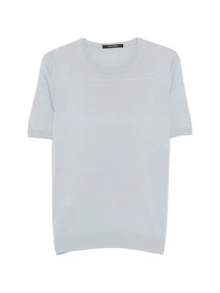 Scurt tricou Tagliatore tricotate albastru