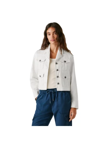 Kurtka jeansowa Pepe Jeans szara