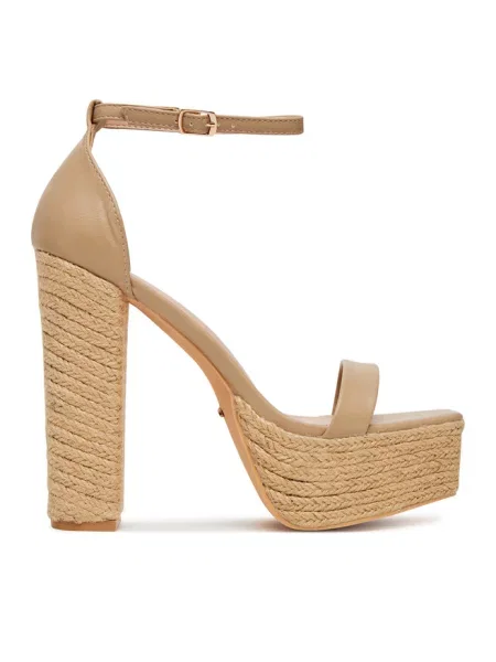 Espadryle DeeZee beżowe