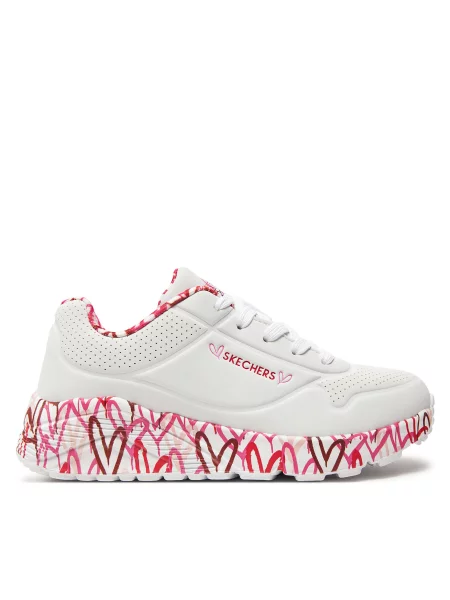 Sneakers Skechers alb