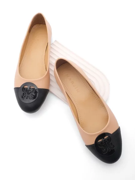 Balerini Marjin cu cataramă negru