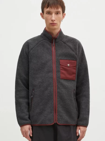 Fjallraven hanorac fleece Vardag Pile Fleece M neted gri