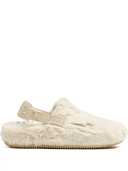 Sneakerși Nike Metcon din piele de căprioară alergare cu platformă alb