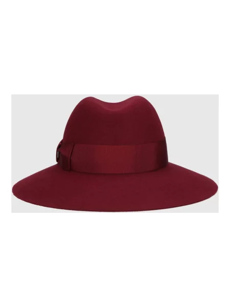 Czapka Borsalino wełniana czerwona