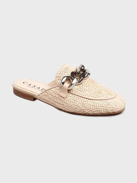 Мюли Casadei бежевые