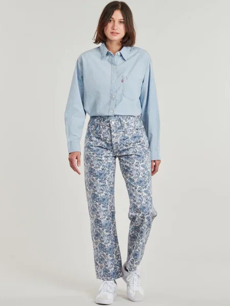 Džínsy Levi's 501 orezané modrá