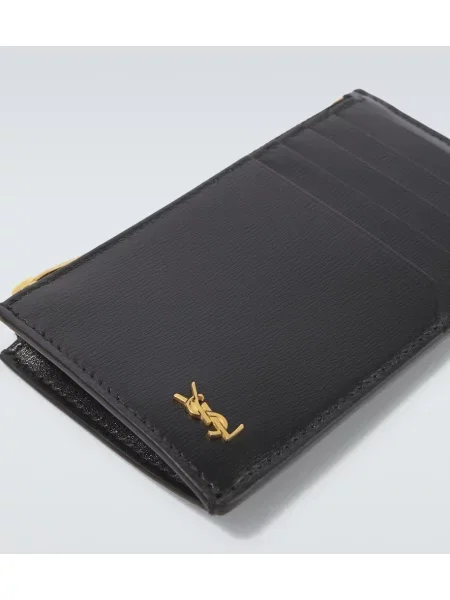 Portofel Saint Laurent din piele negru