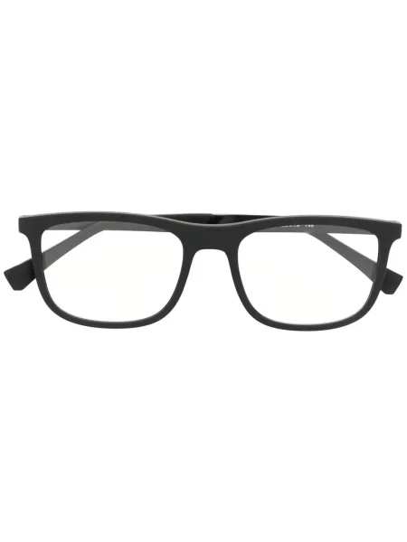 Ochelari de soare dreptunghiulari Emporio Armani negru
