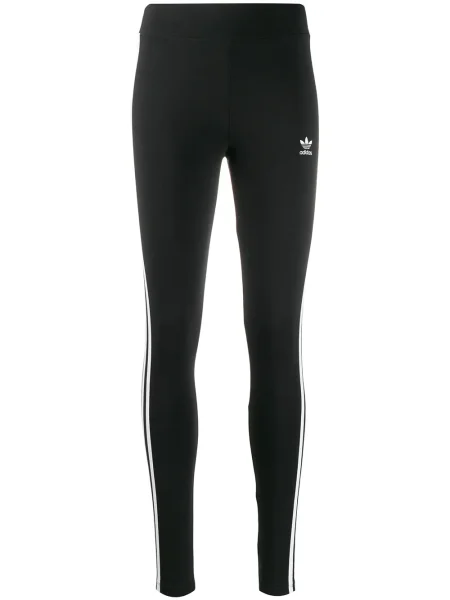 Hanorac cu glugă Adidas cu dungi cu spatele deschis negru