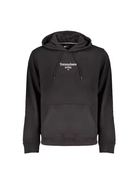 Bluza z kapturem Tommy Hilfiger czarna