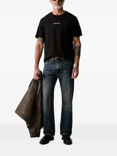 Tricou Michael Kors din jerseu negru