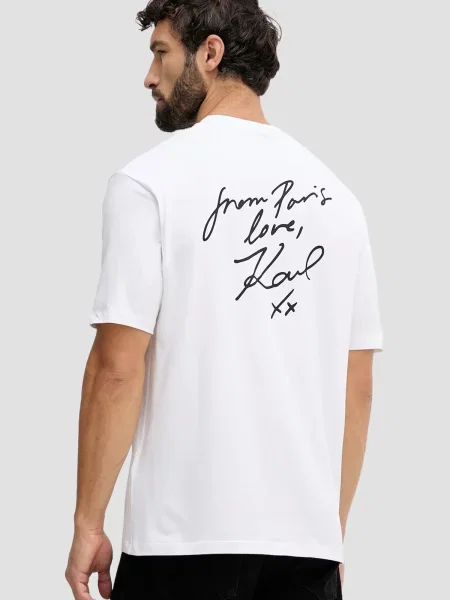 Футболка Karl Lagerfeld білий