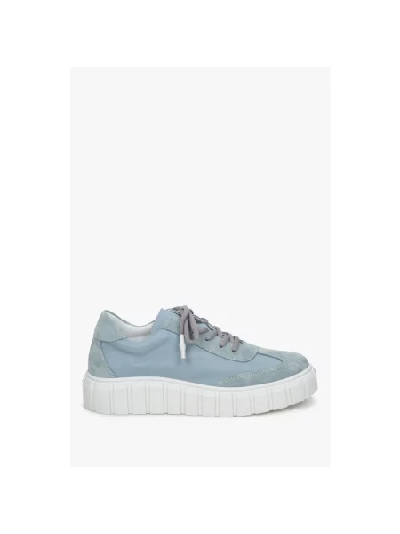 Кеди замшеві Estro блакитні