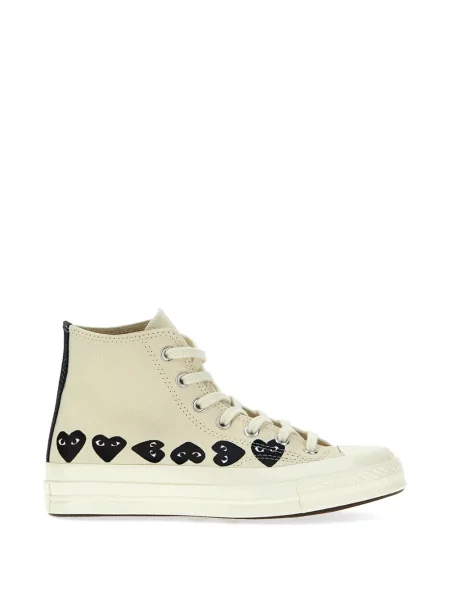 Sneakerși Comme Des Garçons cu imagine cu motiv cu inimi