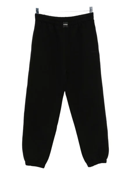 Pantaloni Vetements cu broderie negru