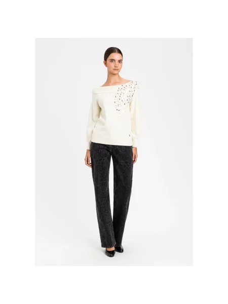 Sweter Twinset biały