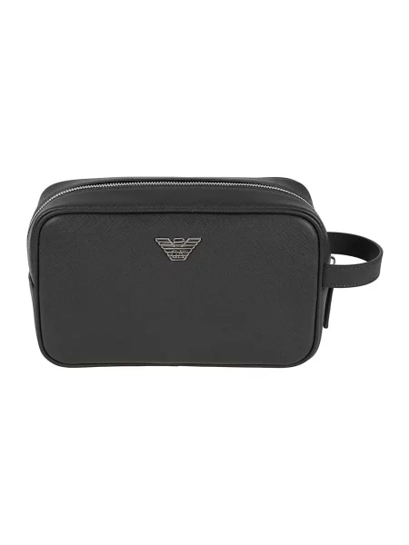 Torba Emporio Armani z logo szara