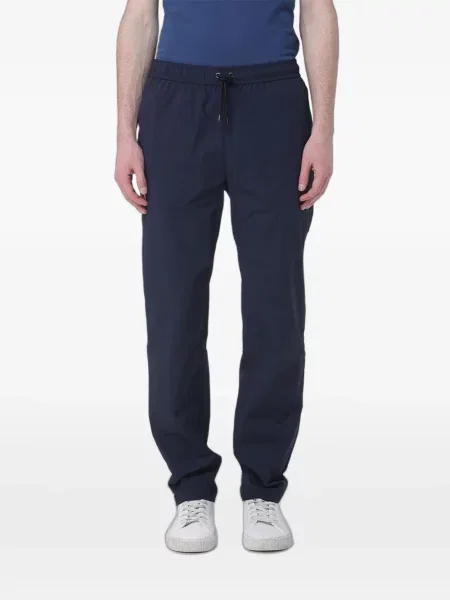 Pantaloni K-way alergare cu cordon albastru