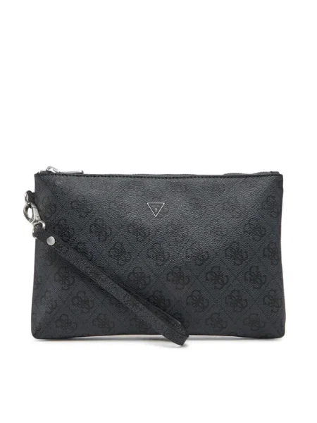 Чанта през рамо Guess MILANO PMHULO сиво