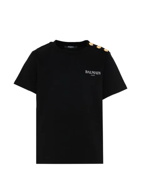 Koszulka dziecięca Balmain czarna