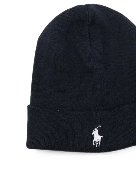 Căciulă Polo Ralph Lauren cu broderie albastru