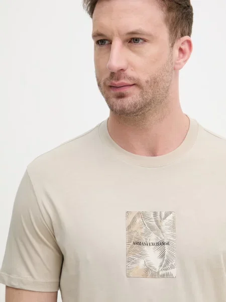 Póló Armani Exchange bézs