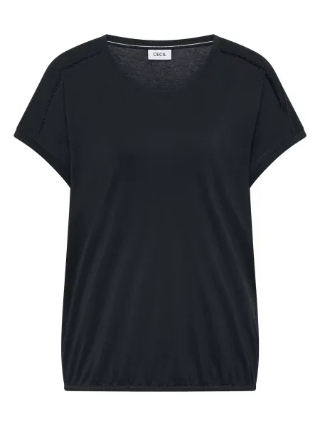 CECIL Tricou negru