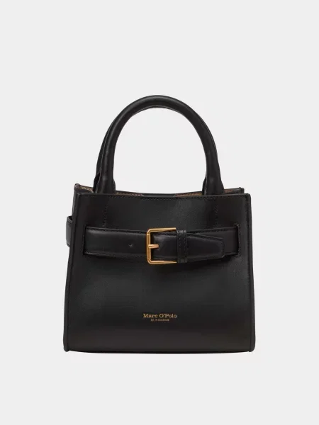 Кожаная сумка Marc O'polo черная
