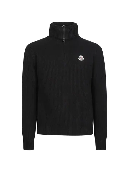 Pulover Moncler cu autograf negru