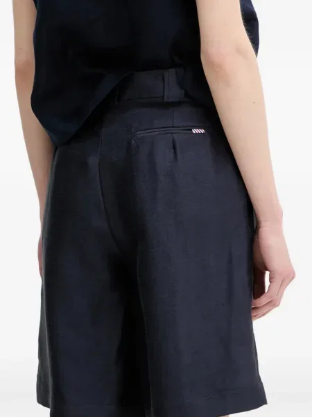 Plisuoti šortai La Petite Française mėlyna