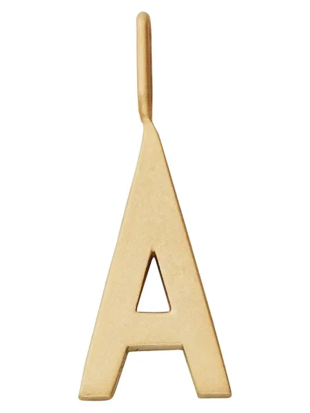 Design Letters zawieszka ze srebra pokrytego złotem