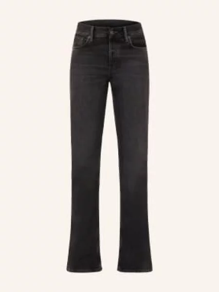 Acne Studios Džíny S Rozšiřujícími Se Nohavicemi black černé