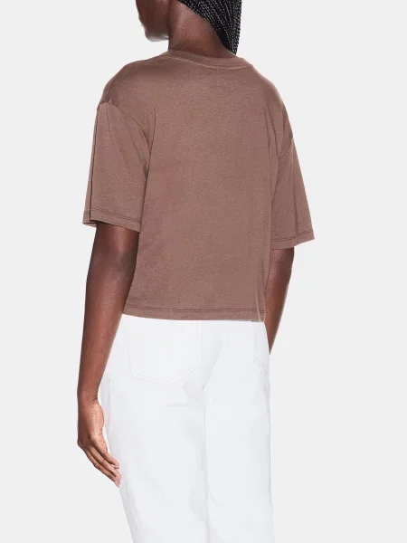 Футболка Armani Exchange коричневий