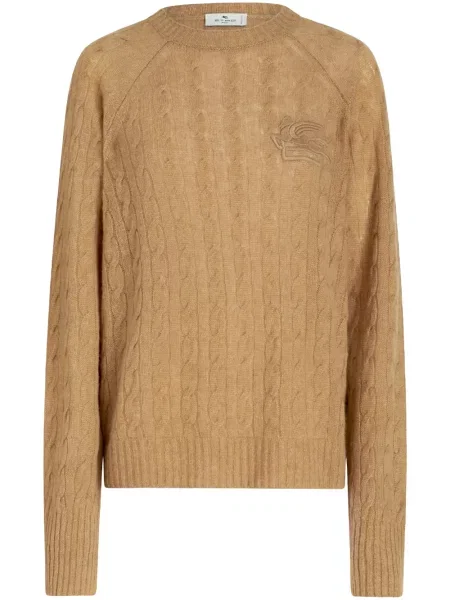 Pulover Etro cu broderie tricotate