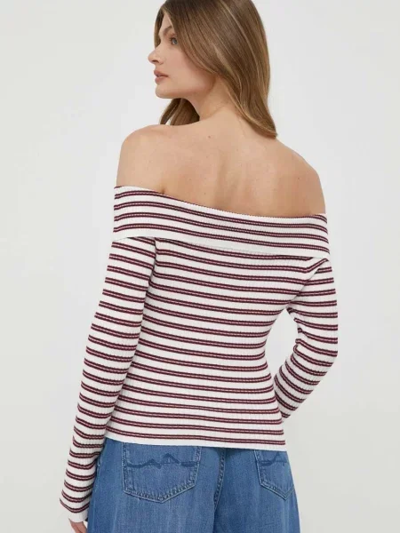 Svetr Pepe Jeans Danna dámský lehký bílá