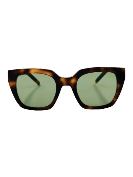 Okulary przeciwsłoneczne Saint Laurent brązowe
