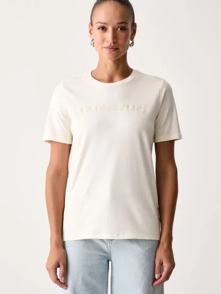 MICHAEL Michael Kors tricou pentru femei din bej