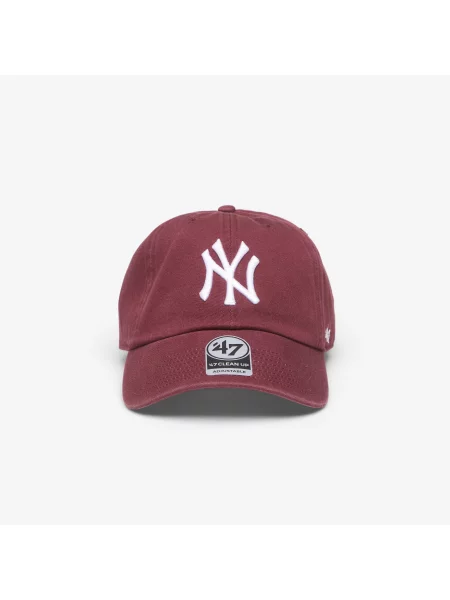 Czapka Brand MLB Clean Up Tonal New York Yankees Cap Burgundy Universal