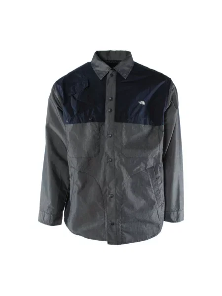 Kurtka jeansowa The North Face szara