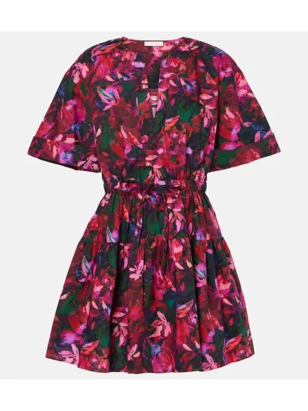 Cvetlična obleka Ulla Johnson s cvetličnim vzorcem