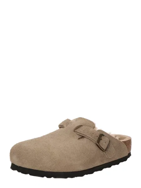 BIRKENSTOCK Saboți Boston taupe gri