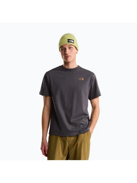 Tricou pentru bărbați The North Face Snack Relaxed anthracite grey gri
