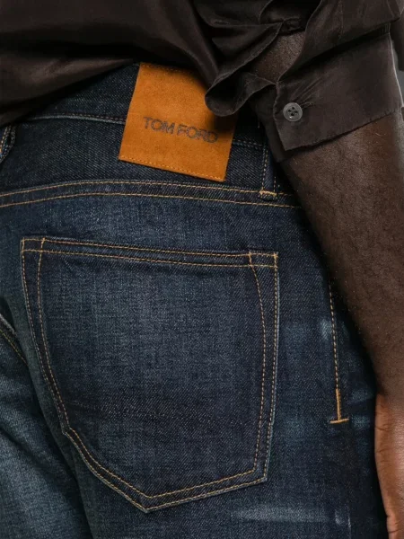 Džínsy Tom Ford modrá