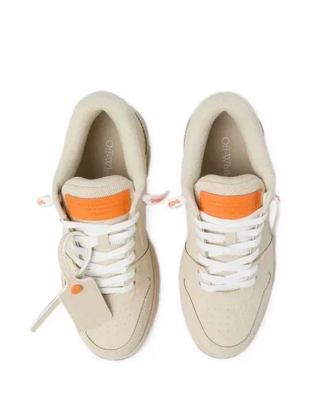 Sneakerși Off-white business alb