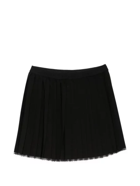 Fusta mini Twinset din dantelă negru