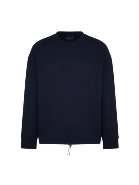 Bluza Emporio Armani niebieska