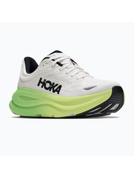 Încălțăminte de alergare pentru femei HOKA Bondi 9 white/tart apple alb