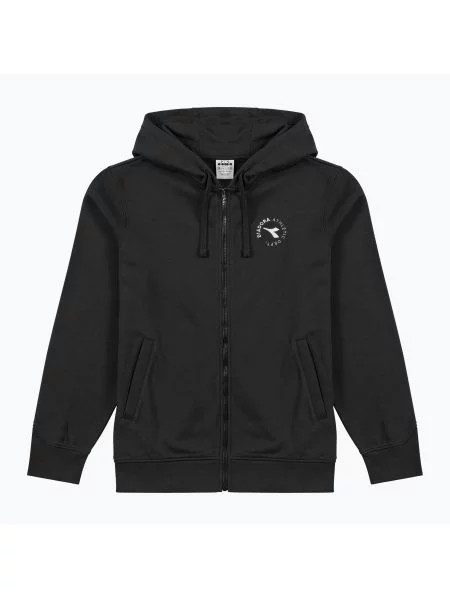 Bluza Diadora Hoodie FZ Essential Sport nero